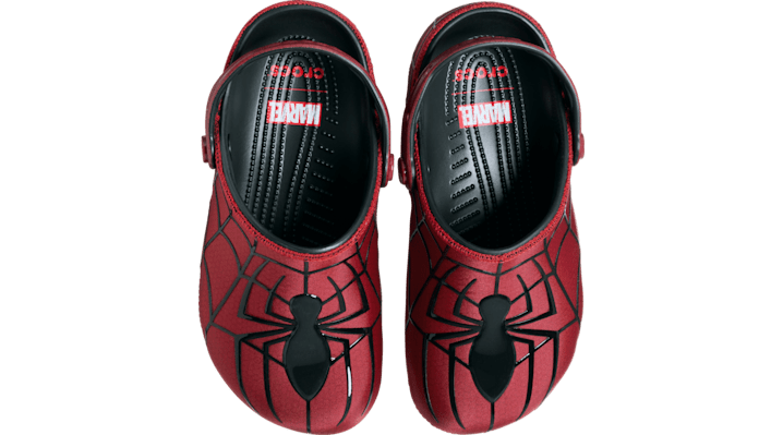Crocs Spider-man Neo Classic Clog In Red