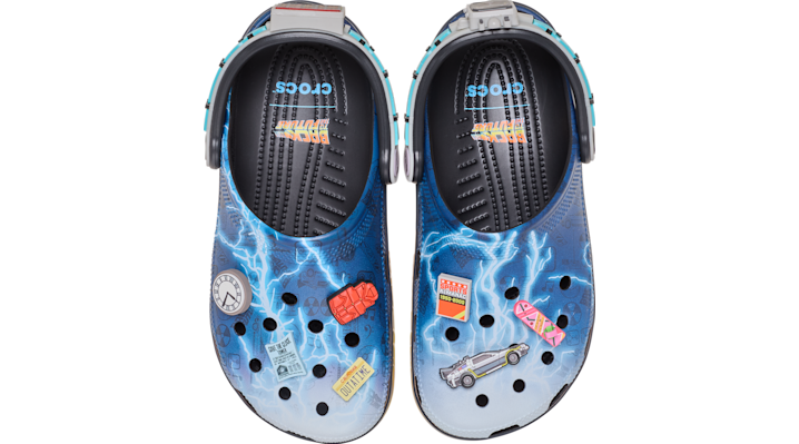 Crocs Back To The Future Classic Clog In Blue