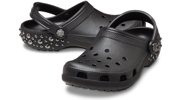 Crocs unisex Classic Studded Clogs Black - 211596-001