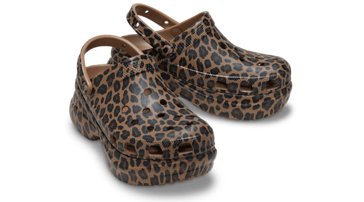 Crocs | Women | Bae Animal | Clogs | Sepia / Leopard | - 211624-2LD