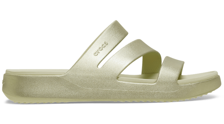 Crocs Women's Getaway Strappy Metallic Sandals
