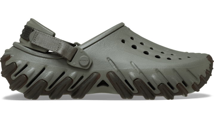 Crocs Echo Gum Ro Clog In Gray