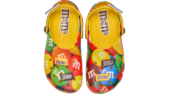 Crocs M&m's  Classic Clog In Yellow