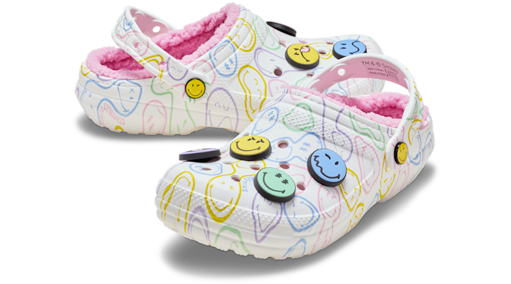Crocs SmileyWorld® Classic Lined Klompen Unisex Multi - 211696-90H