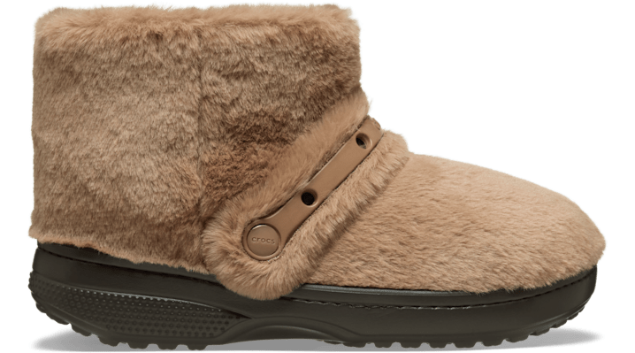 Crocs Classic Unfurgettable Boot In Brown