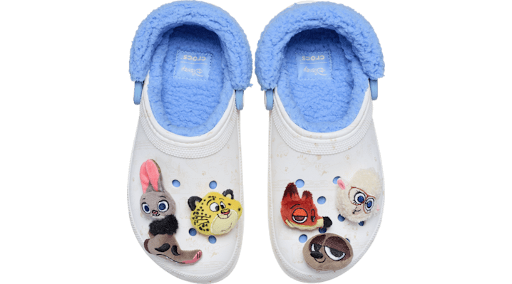 Crocs Disney Zootopia 2 Classic Platform Lined Clog In Multi