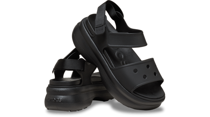 Crocs | Women | Soho Y-Strap | Sandals | Black | - 211755-001