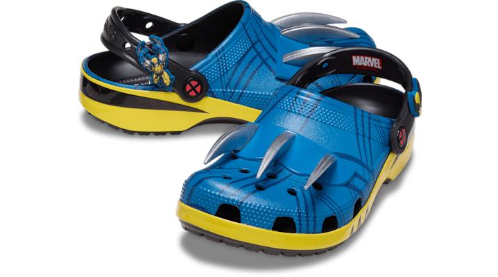 Crocs Marvel x Classic Clog 'Wolverine' | Blue | Men's Size 5 - 211779-90H