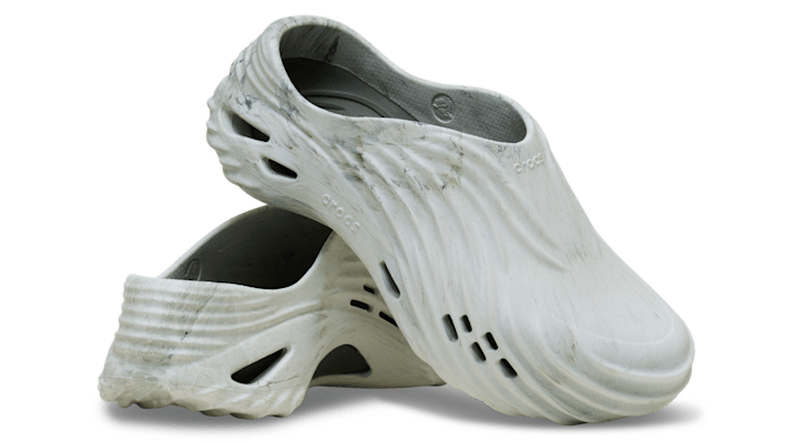 Crocs | Unisex | Echo Marbled Wave | Clogs | Army Green / Multi | - 211811-3TC