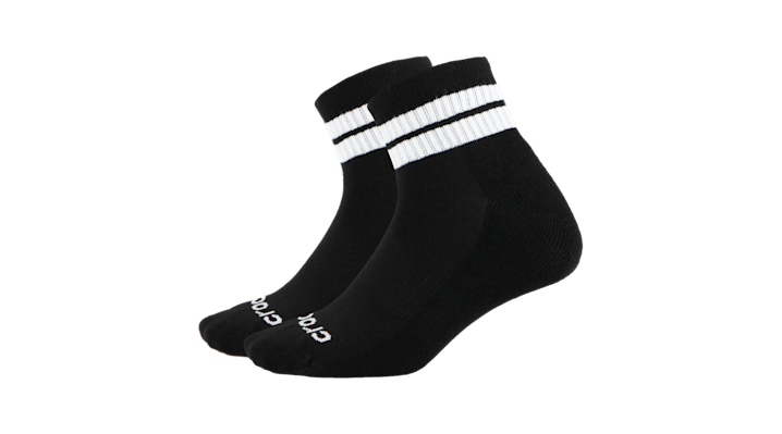 Crocs Socks Rtro Ankl Strp 3pk Whi/mlti In Multi