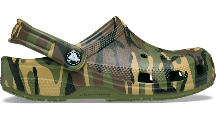 

Kids' Classic Camouflage Clog