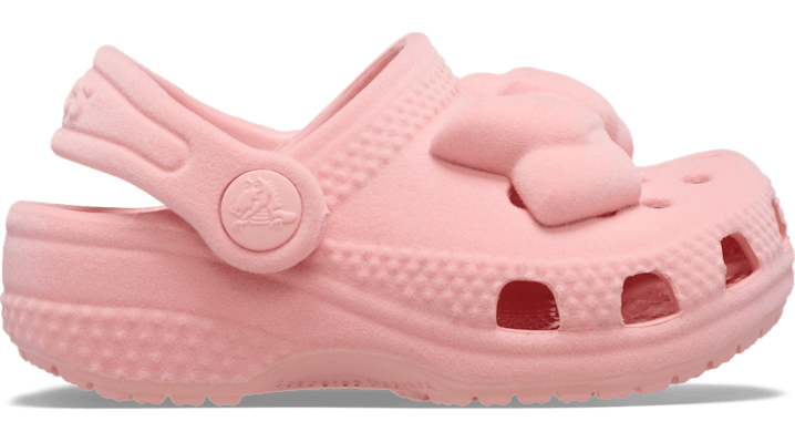 Crocs Infant Littles™ Velvet Bow crib Enfants Powder Pink 18 - Crocs FR Feed New - Modalova