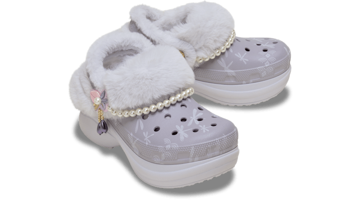 Crocs | Women | Bae Neo Lined | Clogs | Mauve Mist | - 211977-5PS