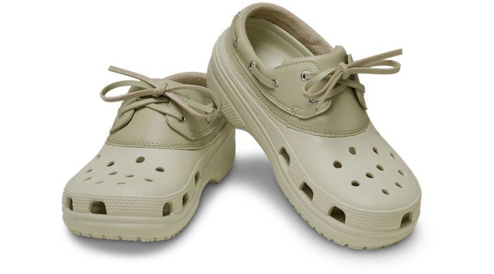 Crocs | Unisex | Classic Boat Shoe | Shoes | Bone / Moth | - 212022-0QA