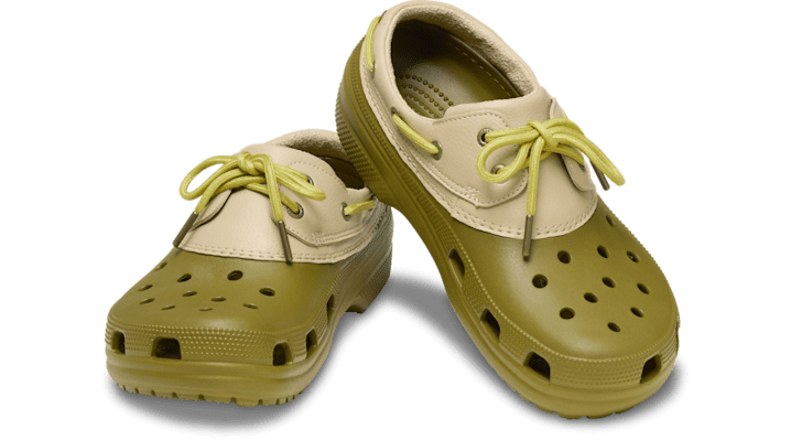 Crocs | Unisex | Classic Boat Shoe | Shoes | Trophy/Beige | - 212022-2CW