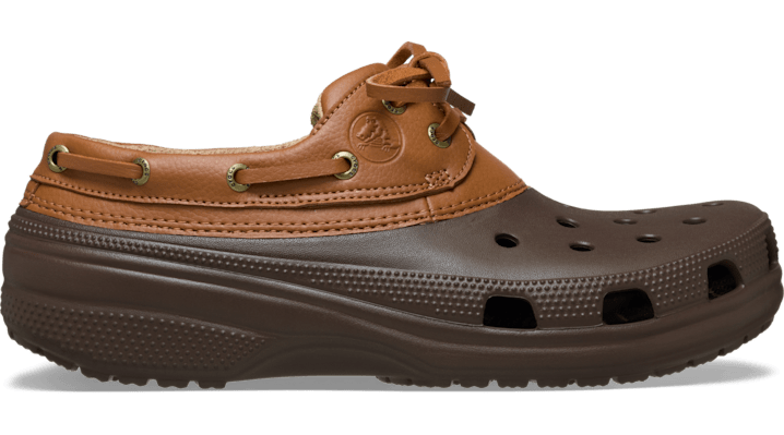 Crocs Classic Boat Shoe Chaussures Unisex Army / Walnut - vue 5
