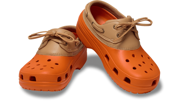 Crocs Classic Boat Shoe 'Koi Fish' | Orange | Men's Size 7 - 212022-86B