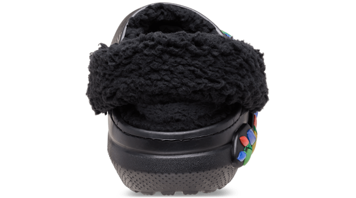 Crocs | Unisex | Classic Lined Holiday Lights | Clogs | Black / Multi | - 212054-0C4