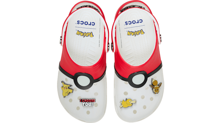 Classic Clog X Pokemon Poke Ball