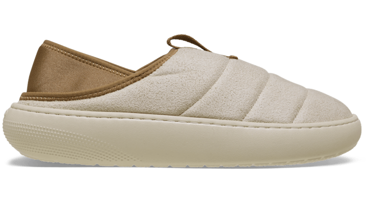 Crocs Classic Vegan Suede Moc In Brown