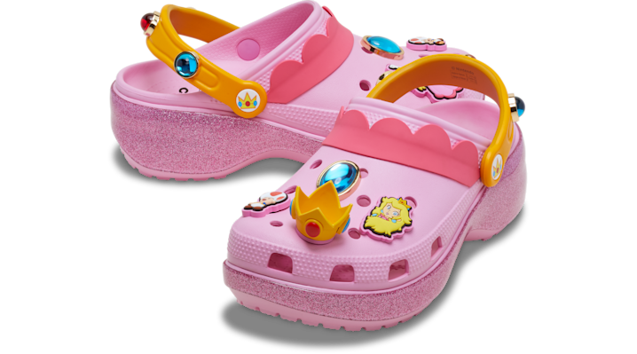 Nintendo x Crocs Wmns Classic Platform Clog 'Princess Peach' | Pink | Women's Size 9 - 212137-90H