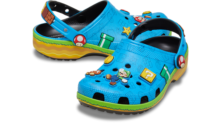 Super Mario x Crocs Classic Clog 'Blue' | Men's Size 7 - 212138-90H