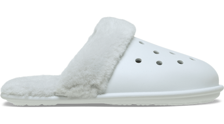 Crocs Classic Fuzz Scuff Babouche Unisex Mint Tint - vue 4