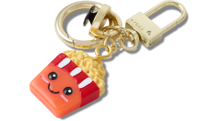 

Cute Popcorn Bucket Bag Charm