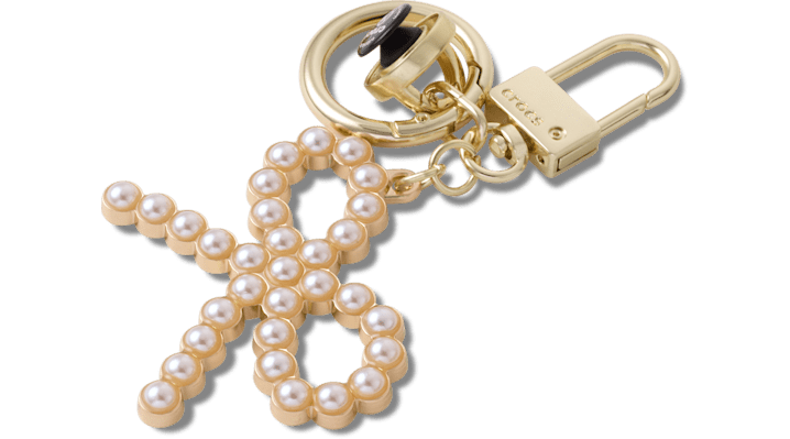 

Pearl Bow Bag Charm