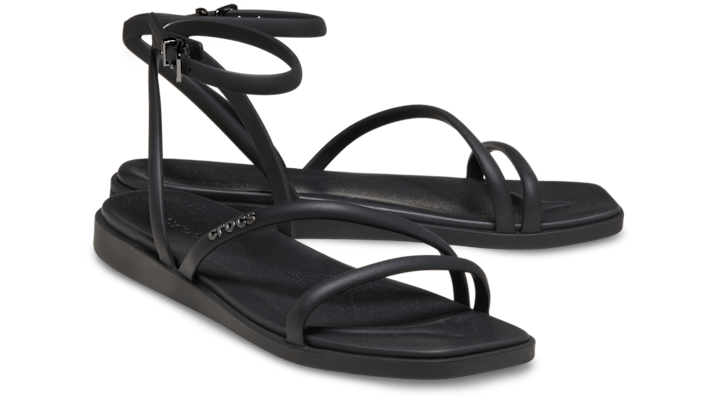 Crocs | Women | Miami Ankle Strap | Sandals | Black | - 212256-001