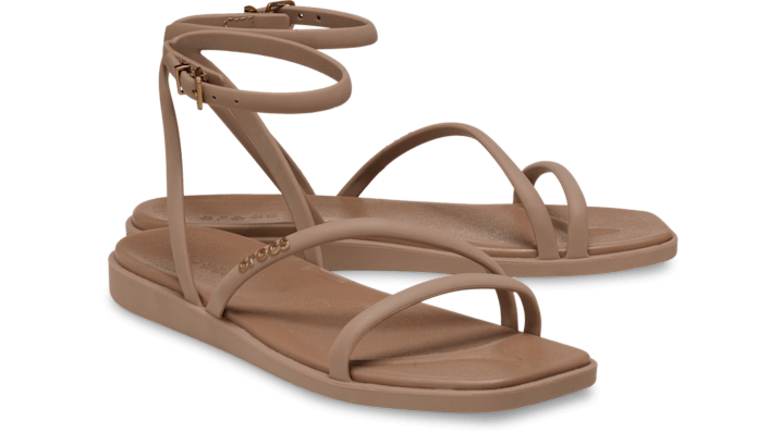 Crocs | Women | Miami Ankle Strap | Sandals | Milk Chocolate | - 212256-2JJ