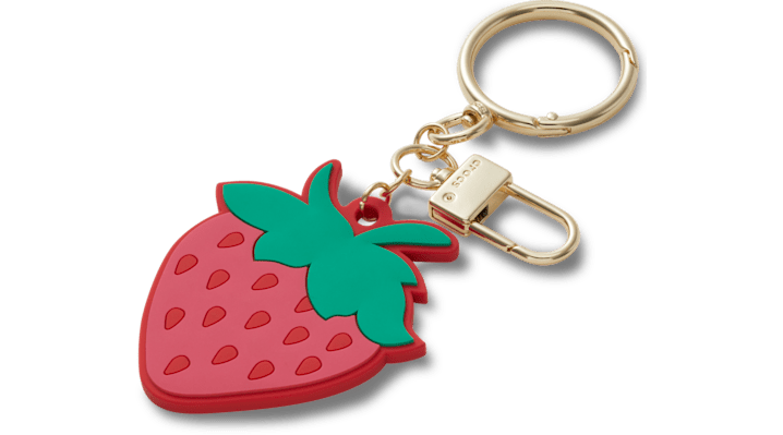 

Strawberry Bag Charm Red