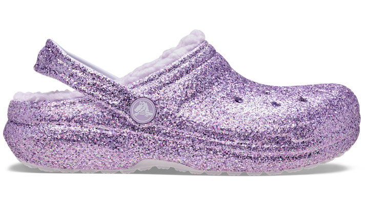 

Toddler Classic Lined Chunky Glitter Clog
