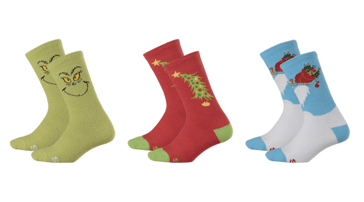 

Kids' Crocs Socks The Grinch 3 Pack