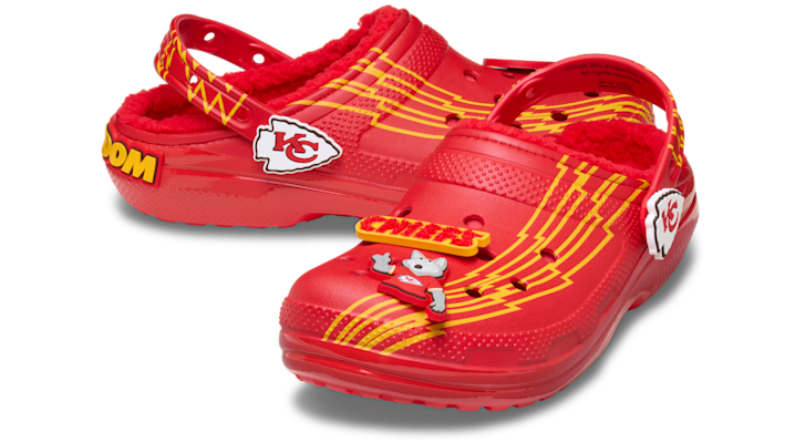 Crocs NFL x Classic Lined Clog 'Kansas City Chiefs' | Red | Men's Size 8 - 212442-90H