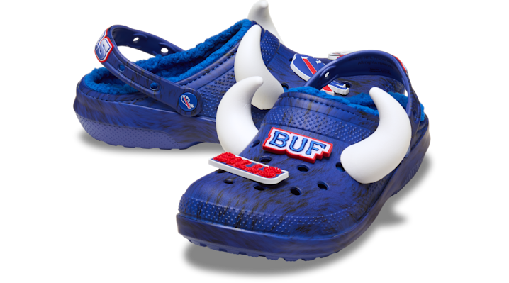 Crocs NFL x Classic Lined Clog 'Buffalo Bills' | Blue | Men's Size 12 - 212448-90H