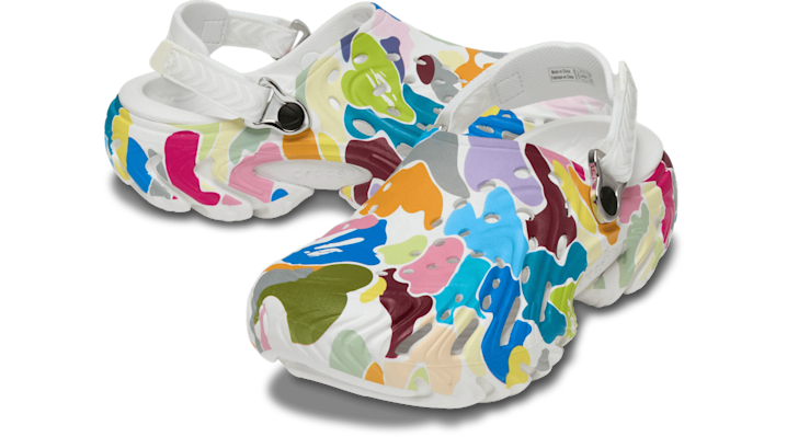 Bape x Crocs Echo II Clog 'Pure White' | Men's Size 9 - 212493-1BP