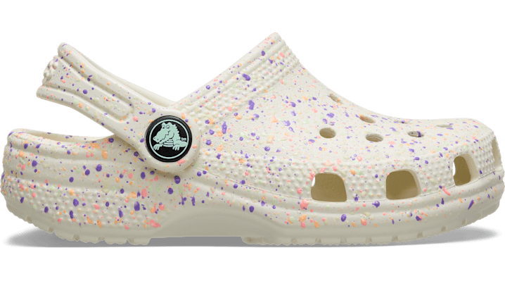 Crocs Classic Glow Paint Splatter Sabots Enfants Summit