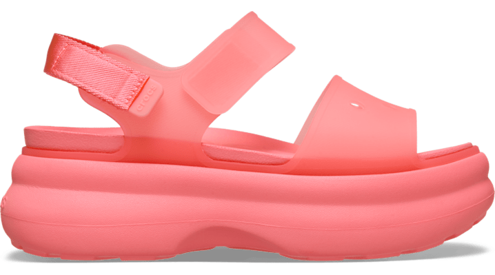 Crocs Soho Frosted Y Strap Sandales Femmes Guava - vue 1