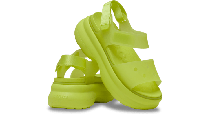 Crocs | Women | Soho Frosted Y Strap | Sandals | Citrus | - 212651-738