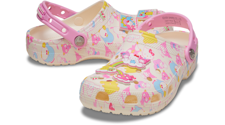 Crocs unisex Hello Kitty® and Friends Pastel Classic Clogs Multi - 212684-90H