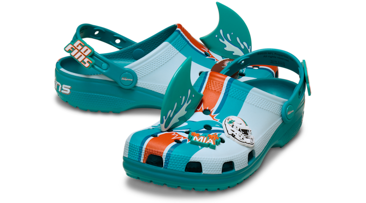 Crocs NFL Miami Dolphins Classic Klompen Multi - 212734-90H