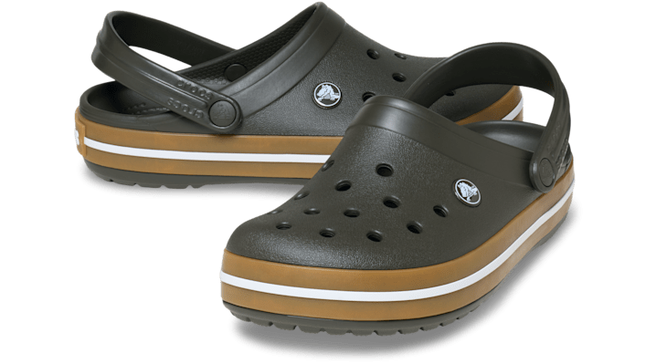 Crocs | Unisex | Crocband Gum | Clogs | Deep Olive | - 212756-3DK
