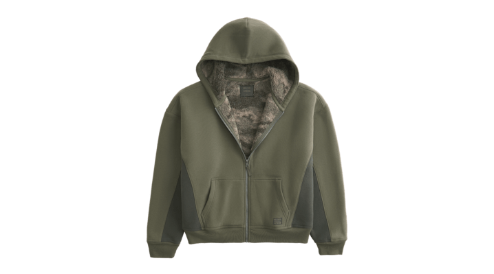 

Hollister x Crocs Sherpa-Lined Zip-Up Hoodie