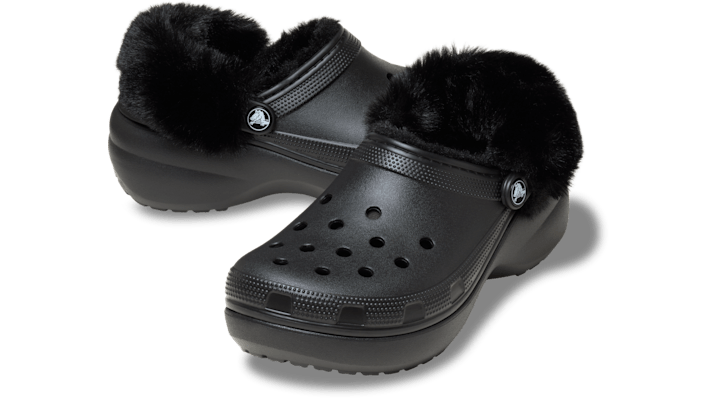 Crocs  Clogs (Shoes) Classic Platform Lined Clog W  (women) - 212854-001