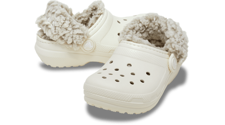 Crocs  Clogs (Shoes) Classic Fleece Lined Clog K  (girls) - 212856-2MD