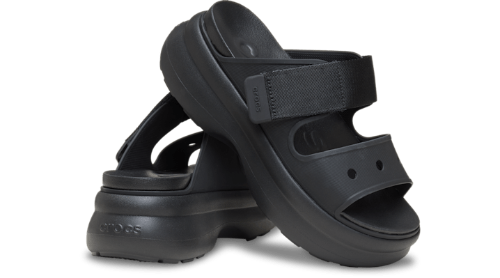 Crocs | Women | Soho Two Strap | Sandals | Black | - 212861-001