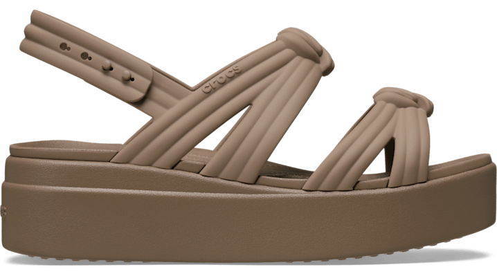 Crocs Brooklyn Knot Low Sandales Femmes Latte - vue 1