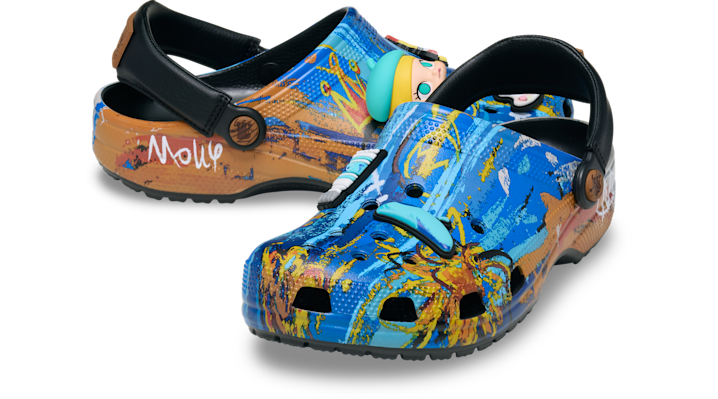 Pop Mart x Crocs Classic Clog 'Mega Space Molly' | Blue | Men's Size 9 - 212962-90H