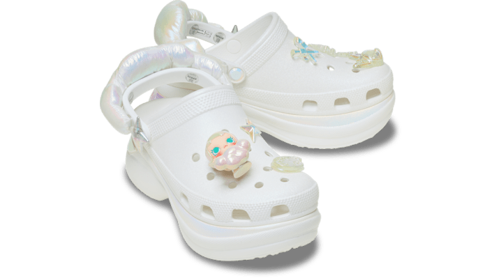 Pop Mart x Crocs Wmns Classic Bae Clog 'Mega Space Molly' | White | Women's Size 7 - 212964-90H